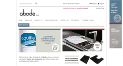 Desktop Screenshot of abode-shop.co.uk