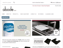 Tablet Screenshot of abode-shop.co.uk